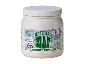 Charlie's Soap Laundry Powder 100 Medium Load Jar Charlie's Soap Laundry Powder 100 Medium Load Jar
