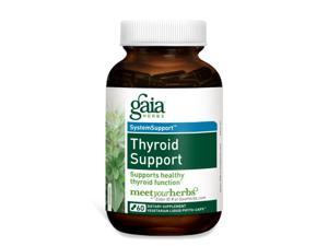 Thyroid Support - Gaia Herbs - 60 - VegCap Thyroid Support - Gaia Herbs - 60 - VegCap