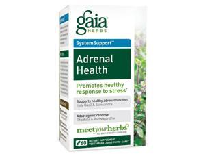Adrenal Health Daily Support - Gaia Herbs - 60 - VegCap Adrenal Health Daily Support - Gaia Herbs - 60 - VegCap