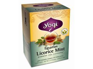 Yogi Egyptian Licorice Mint Tea 16 Tea Bags Yogi Egyptian Licorice Mint Tea 16 Tea Bags