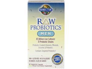 Garden of Life RAW Probiotics Men 90 Vegetarian Capsules Garden of Life RAW Probiotics Men 90 Vegetarian Capsules