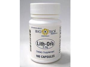 BioTech Lith-Oro 5 mg 100 caps BioTech Lith-Oro 5 mg 100 caps