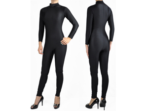 Black Mock Neck Unitard Black Mock Neck Unitard