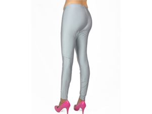 Gray Shiny Spandex Leggings Gray Shiny Spandex Leggings