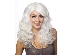 Platinum White Curly Anime Womens Wig Platinum White Curly Anime Womens Wig
