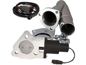 QTP QTEC225CPS 2.25" 2-1/4" Electric Exhaust Valve & Stainless Cutout Y-Pipe QTP QTEC225CPS 2.25" 2-1/4" Electric Exhaust Valve & Stainless Cutout Y-Pipe
