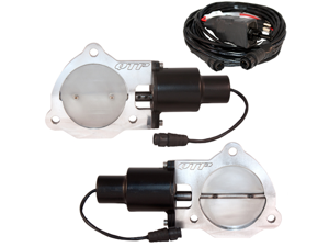 QTP QTEC70 Dual 3.5" 3-1/2" Electric Exhaust Cutout Valves QTP QTEC70 Dual 3.5" 3-1/2" Electric Exhaust Cutout Valves
