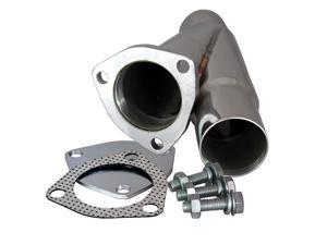 QTP 10225 2.25" 2-1/4" Stainless Steel Exhaust Cutout Y-Pipe With Cap QTP 10225 2.25" 2-1/4" Stainless Steel Exhaust Cutout Y-Pipe With Cap