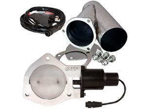 QTP QTEC40CPS 4" Electric Exhaust Valve & SS Cutout QTP QTEC40CPS 4" Electric Exhaust Valve & SS Cutout