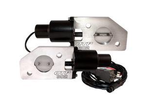 QTP QTEC302 Mustang BOSS 302 Electric Exhaust Cutout Valves QTP QTEC302 Mustang BOSS 302 Electric Exhaust Cutout Valves