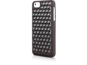 Aleratec Hard Snap Case Shell with Leather Weave Texture Protective Back Cover for iPhone 5 Brown Aleratec Hard Snap Case Shell with Leather Weave Texture Protective Back Cover for iPhone 5 Brown