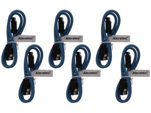 Aleratec SATA III Cable Straight to Straight with Locking Latch 6-Pack Combo Aleratec SATA III Cable Straight to Straight with Locking Latch 6-Pack Combo