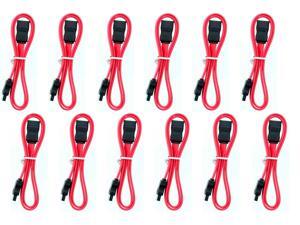 Aleratec Serial ATA SATA Cable 20" Straight to Straight Connector for SATA I and SATA II Hard Drive, 12-Pack Combo Aleratec Serial ATA SATA Cable 20" Straight to Straight Connector for SATA I and SATA II Hard Drive, 12-Pack Combo