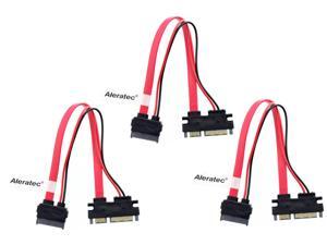 Aleratec 1:1 Slimline SATA to SATA Female/Male with Power 8 in 3-Pack Aleratec 1:1 Slimline SATA to SATA Female/Male with Power 8 in 3-Pack