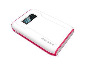 Aleratec 8000mah Dual USB External Portable Battery Charger Compatible with iPhone, iPad, Galaxy and other mobile devices (Pink) Aleratec 8000mah Dual USB External Portable Battery Charger Compatible with iPhone, iPad, Galaxy and other mobile devices (Pink)