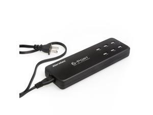 Aleratec 58W 6 Port High Speed Desktop USB Rapid Charger for iPhone, iPad Air, Samsung Galaxy S6, Nexus, HTC M9, Lumia Aleratec 58W 6 Port High Speed Desktop USB Rapid Charger for iPhone, iPad Air, Samsung Galaxy S6, Nexus, HTC M9, Lumia