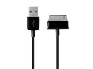 3.5 FT USB Sync Charge Data Cable Compatible w/ Samsung Galaxy Tab 7.0 8.9 10.1 P30 - Black 3.5 FT USB Sync Charge Data Cable Compatible w/ Samsung Galaxy Tab 7.0 8.9 10.1 P30 - Black