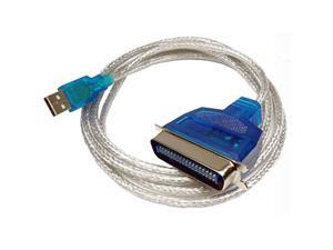 2 Pack USB to Parallel IEEE 1284 Printer Adapter Cable PC 2 Pack USB to Parallel IEEE 1284 Printer Adapter Cable PC
