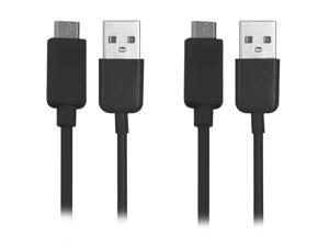 6 FT Micro USB Charging Cable For Samsung Galaxy Note 3 III, Note 2 II, Galaxy S2/ S3/ S4 / S5- 2pcs -Black 6 FT Micro USB Charging Cable For Samsung Galaxy Note 3 III, Note 2 II, Galaxy S2/ S3/ S4 / S5- 2pcs -Black