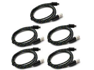 SmackTom 5-Pack Micro USB Cable for Samsung Galaxy S4/S3/S2, Galaxy Note, Note 2, Galaxy Nexus - Black SmackTom 5-Pack Micro USB Cable for Samsung Galaxy S4/S3/S2, Galaxy Note, Note 2, Galaxy Nexus - Black