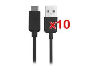 6 Ft Micro USB Data Sync Charge Cable For All Micro USB Devices Samsung Galaxy Series/ Smartphones/ Blackberry/HTC - pack of 10 6 Ft Micro USB Data Sync Charge Cable For All Micro USB Devices Samsung Galaxy Series/ Smartphones/ Blackberry/HTC - pack of 10