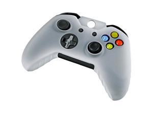 Silicone Case Cover Skin Cap Protector for Microsoft Xbox One Gaming Game Controller - White Silicone Case Cover Skin Cap Protector for Microsoft Xbox One Gaming Game Controller - White