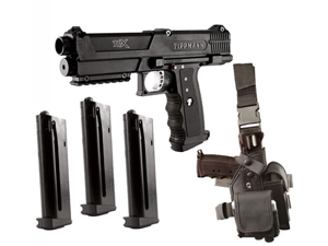 Tippmann TPX TipX Trufeed Deluxe Paintball Pistol Kit - Black Tippmann TPX TipX Trufeed Deluxe Paintball Pistol Kit - Black