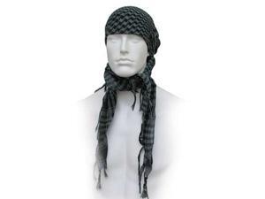 GXG Paintball Special Forces Checkered Headwrap - Black Grey GXG Paintball Special Forces Checkered Headwrap - Black Grey