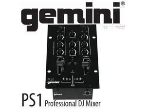 Gemini PS1 6.5 Inch 2-Channel Stereo DJ Mixer Gemini PS1 6.5 Inch 2-Channel Stereo DJ Mixer