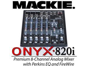 Mackie Onyx 820i 820 i FireWire 8-Chan Analog Mixer EQ Mackie Onyx 820i 820 i FireWire 8-Chan Analog Mixer EQ
