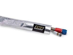 DEI 010419 Heat Sheath Aluminized Sleeving (Sewn) 1" x 36" DEI 010419 Heat Sheath Aluminized Sleeving (Sewn) 1" x 36"