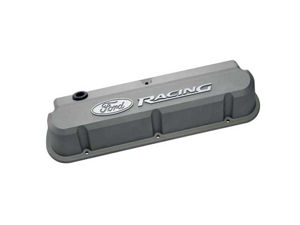 Proform 302-137 "Ford Racing" Die-Cast Valve Covers, Slant-Edge, Cast Gray Proform 302-137 "Ford Racing" Die-Cast Valve Covers, Slant-Edge, Cast Gray