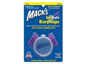 Macks Aqua Block Ear Plugs 1 Pair Purple Macks Aqua Block Ear Plugs 1 Pair Purple