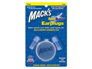 Macks Aqua Block Ear Plugs 1 Pair Clear Macks Aqua Block Ear Plugs 1 Pair Clear