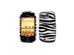 Black White Zebra Design Snap-On Hard Case Cover for Samsung Gravity Smart T589 Black White Zebra Design Snap-On Hard Case Cover for Samsung Gravity Smart T589