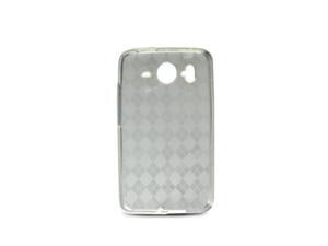 Clear with Plaid Crystal Pattern TPU Case Cover for HTC Inspire 4G / Desire Hd Clear with Plaid Crystal Pattern TPU Case Cover for HTC Inspire 4G / Desire Hd