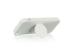 For iPhone 5 / 5S White with Flip Mirror / Stand Fitted Skin Cover Case For iPhone 5 / 5S White with Flip Mirror / Stand Fitted Skin Cover Case