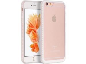 For iPhone 6 / 6S Plus 5.5" Clear Back White TPU Frame Fusion Candy Cover Case For iPhone 6 / 6S Plus 5.5" Clear Back White TPU Frame Fusion Candy Cover Case