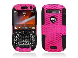 Black Silicone Hybrid Case with Pink Hard Outer Case for Blackberry 9900 9930 Black Silicone Hybrid Case with Pink Hard Outer Case for Blackberry 9900 9930