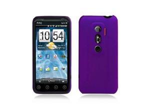 Purple Hard Case Cover with Black Silicone Inner Case for HTC Evo 3D / Evo V Purple Hard Case Cover with Black Silicone Inner Case for HTC Evo 3D / Evo V