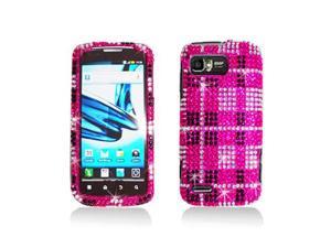 Pink Diamond Plaid Pattern Snap-On Hard Case Cover for Motorola Atrix 2 Mb865 Pink Diamond Plaid Pattern Snap-On Hard Case Cover for Motorola Atrix 2 Mb865