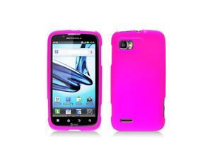 Pink Silicone Skin Cover Case for Motorola Atrix 2 Mb865 Pink Silicone Skin Cover Case for Motorola Atrix 2 Mb865