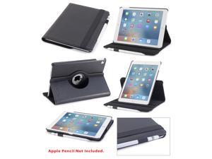 iPad Pro 9.7 Case, DEVICEWEAR Detour 360 - Rotating Black Vegan Leather, Multiple Position Stand, Magnetic On/Off Switch for Apple iPad Air 3 / iPad Pro 9.7 inch iPad Pro 9.7 Case, DEVICEWEAR Detour 360 - Rotating Black Vegan Leather, Multiple Position Stand, Magnetic On/Off Switch for Apple iPad Air 3 / iPad Pro 9.7 inch