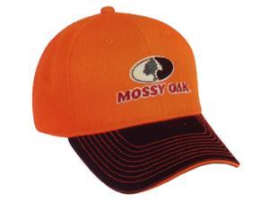 Outdoor Cap Company Mossy Oak Logo Cap Blaze Orange Outdoor Cap Company Mossy Oak Logo Cap Blaze Orange