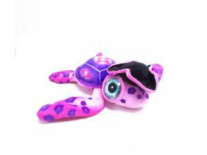 Big Eyed Pink Sea Turtle with Pirate Hat 11.5" by Fiesta Big Eyed Pink Sea Turtle with Pirate Hat 11.5" by Fiesta
