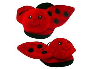 Ladybug Slippers Sm 8" by Wish Pets Ladybug Slippers Sm 8" by Wish Pets