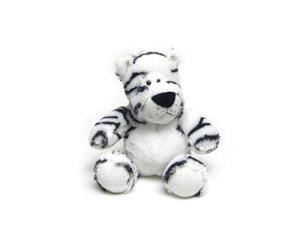 Sitting Potbelly White Tiger 7" by Wish Pets Sitting Potbelly White Tiger 7" by Wish Pets