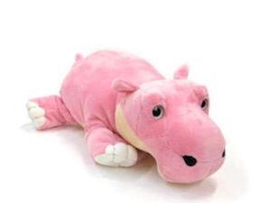 Floppy Sweet Eyes Pink Hippo 12" by Wish Pets Floppy Sweet Eyes Pink Hippo 12" by Wish Pets