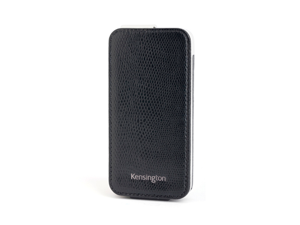 Kensington Portafolio Black Snake Solid Flip Wallet for iPhone 5 K39610WW Kensington Portafolio Black Snake Solid Flip Wallet for iPhone 5 K39610WW