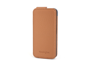 Kensington Portafolio Tan Nappa Solid Flip Wallet for iPhone 5 K39605WW Kensington Portafolio Tan Nappa Solid Flip Wallet for iPhone 5 K39605WW